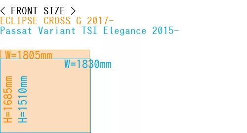#ECLIPSE CROSS G 2017- + Passat Variant TSI Elegance 2015-